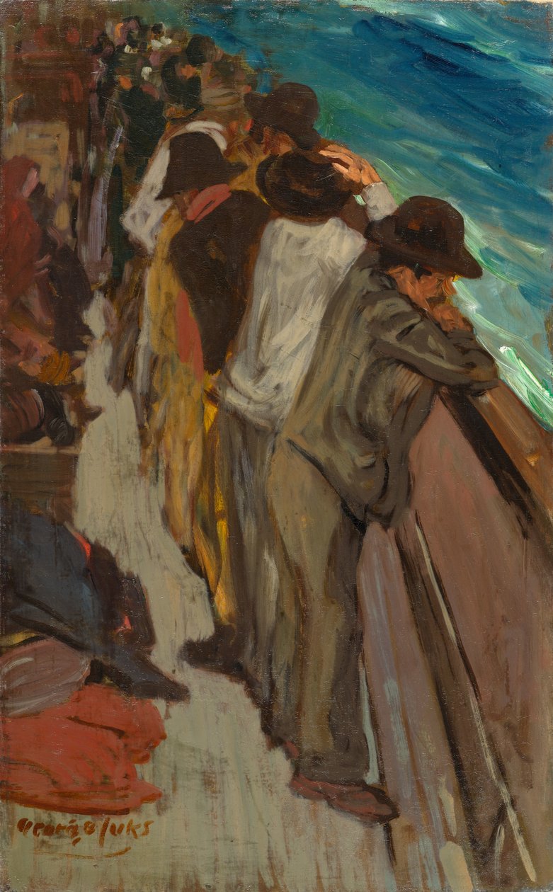 W sterowni autorstwa George Benjamin Luks