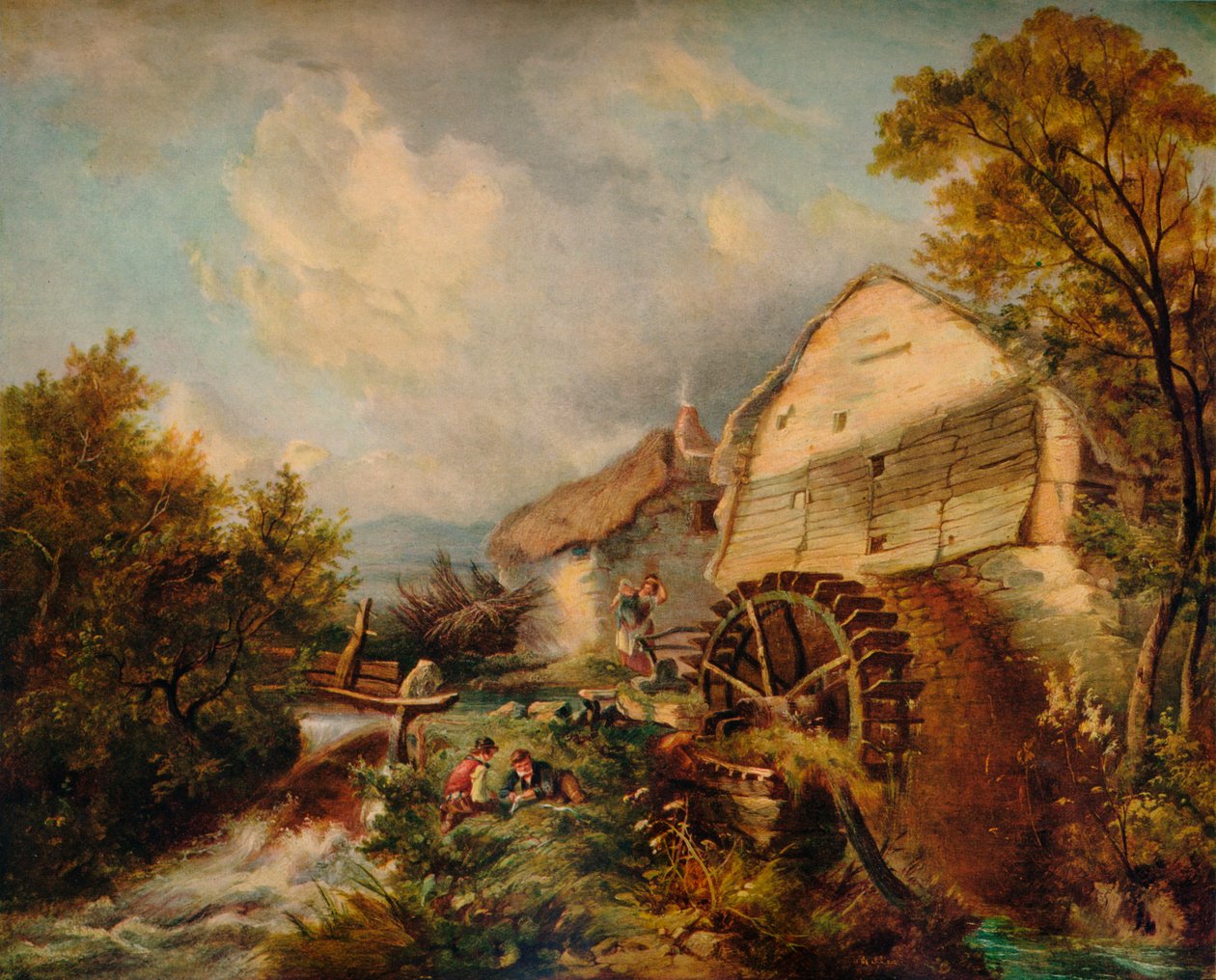 „Ulica Święta”, 1847, 1938 autorstwa George Burrell Willcock