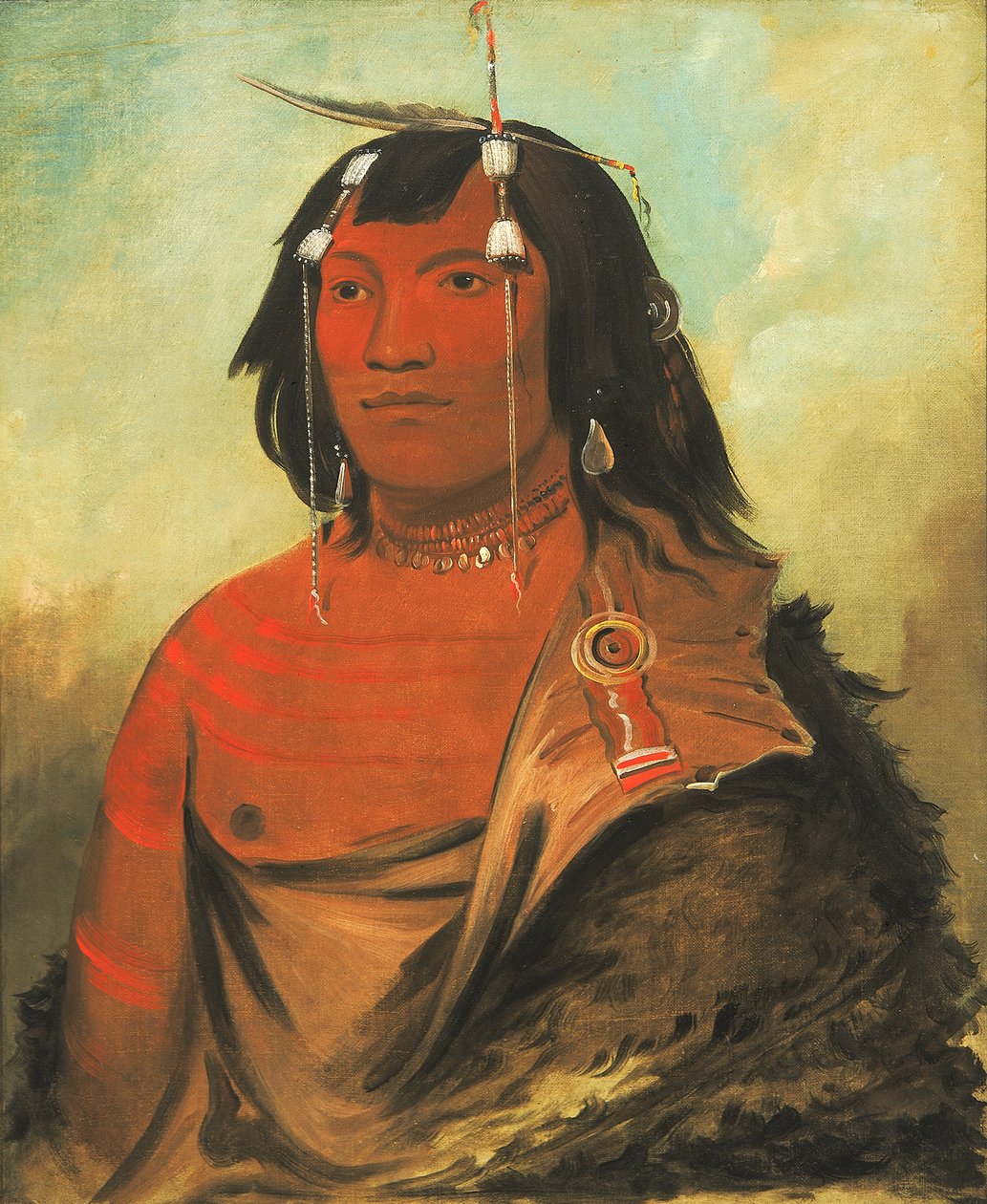 Bi-eets-ee-cure, Very Sweet Man, 1832. autorstwa George Catlin