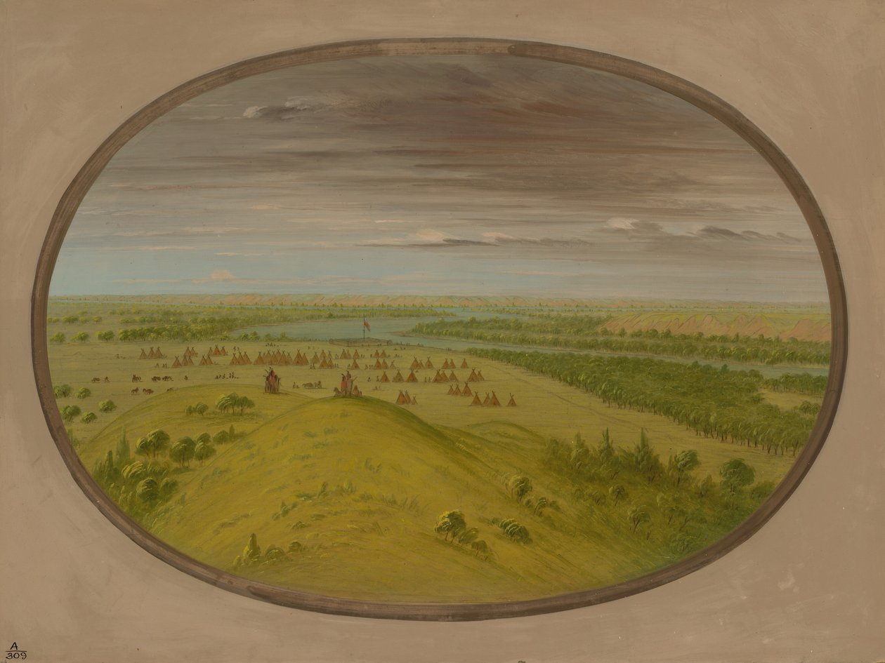 Fort Union, 18611869. autorstwa George Catlin