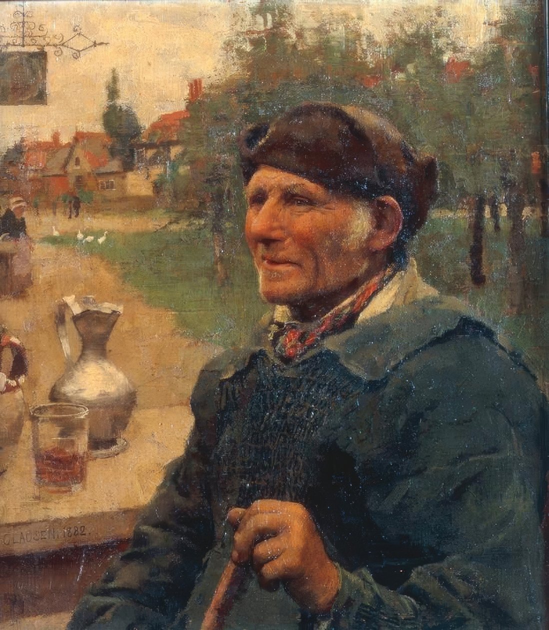 Wieśniak autorstwa George Clausen