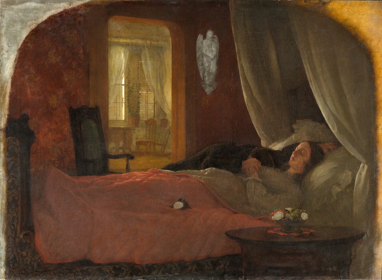 Ostatni sen, c.1858 autorstwa George Cochran Lambdin
