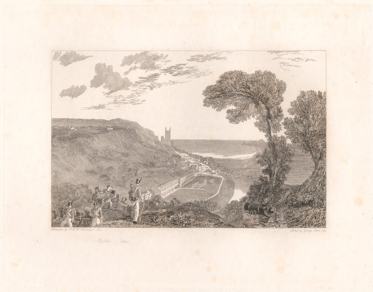 Hythe, Kent autorstwa George Cooke