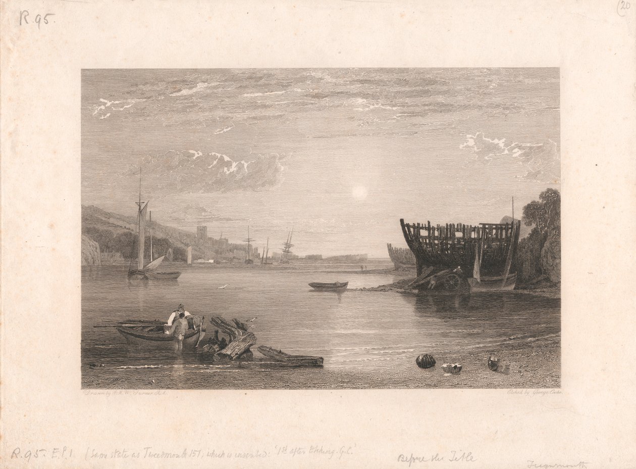 Teignmouth, Devon autorstwa George Cooke