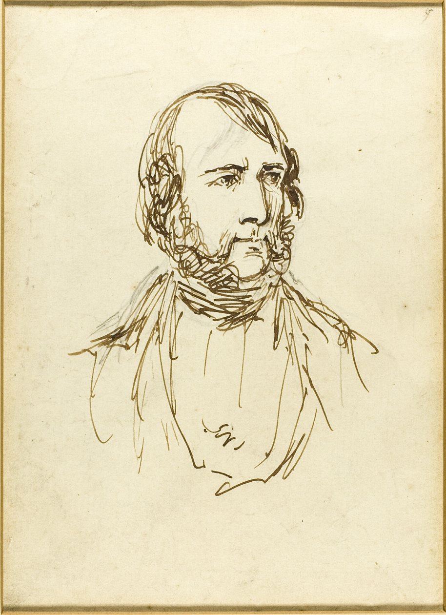 Autoportret autorstwa George Cruikshank