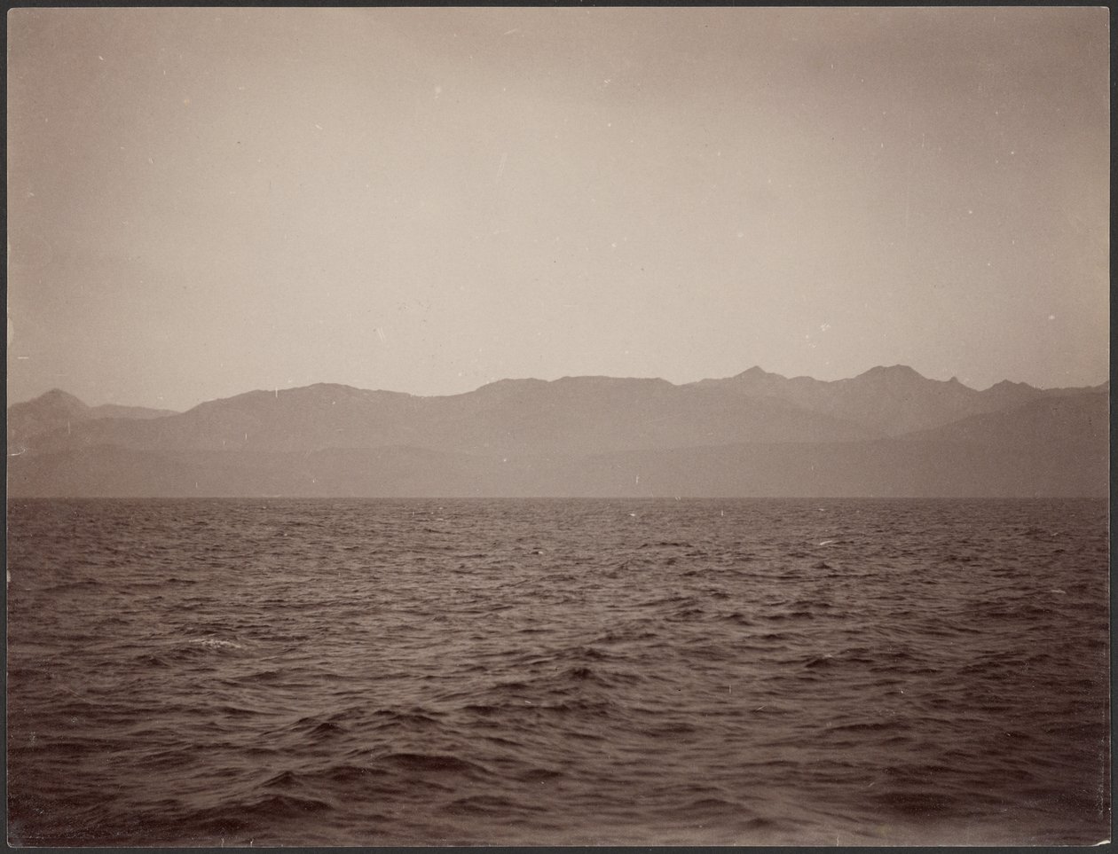 [Coast Range and Shoreline #4]. autorstwa George Davidson