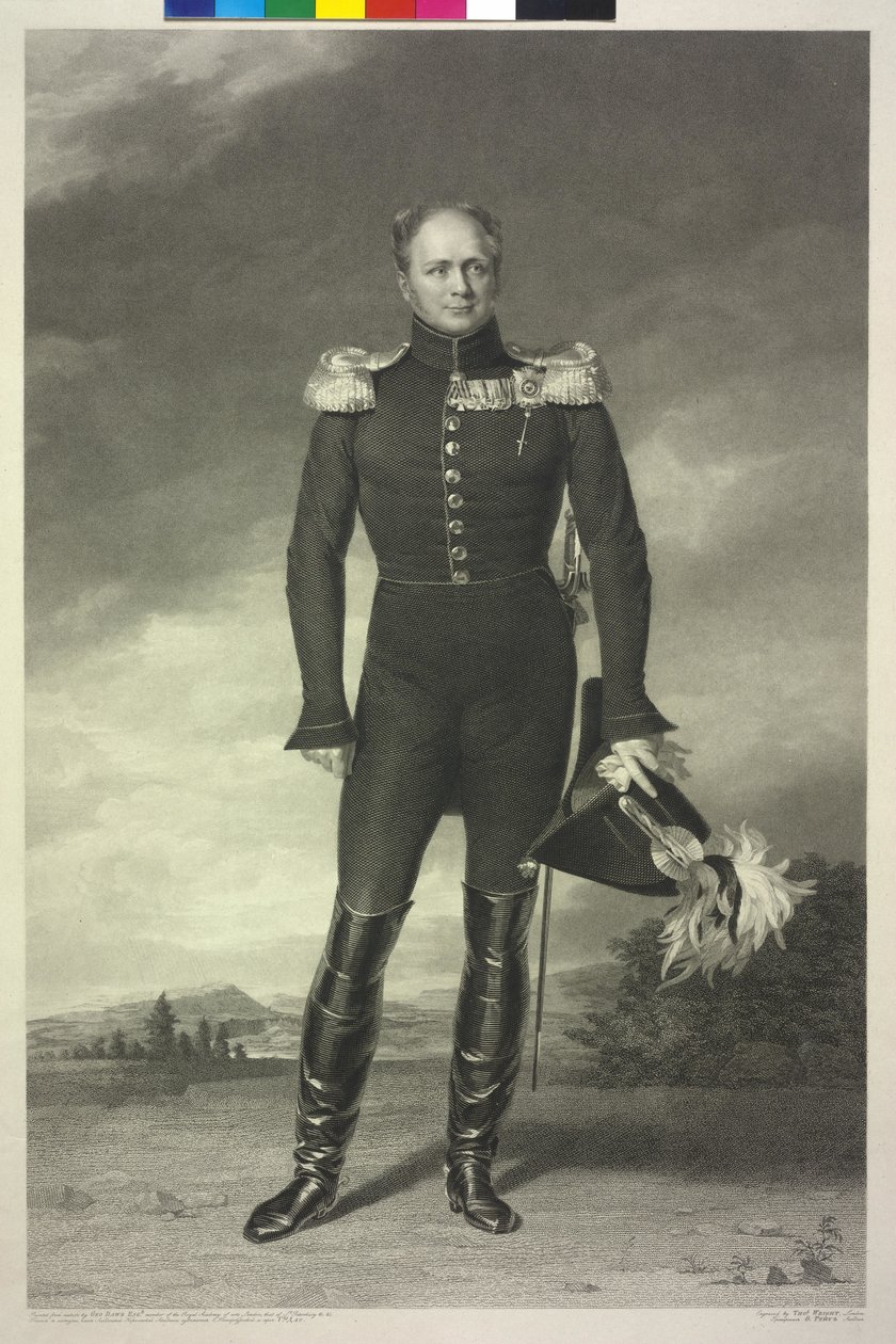 Cesarz Rosji Aleksander I autorstwa George Dawe