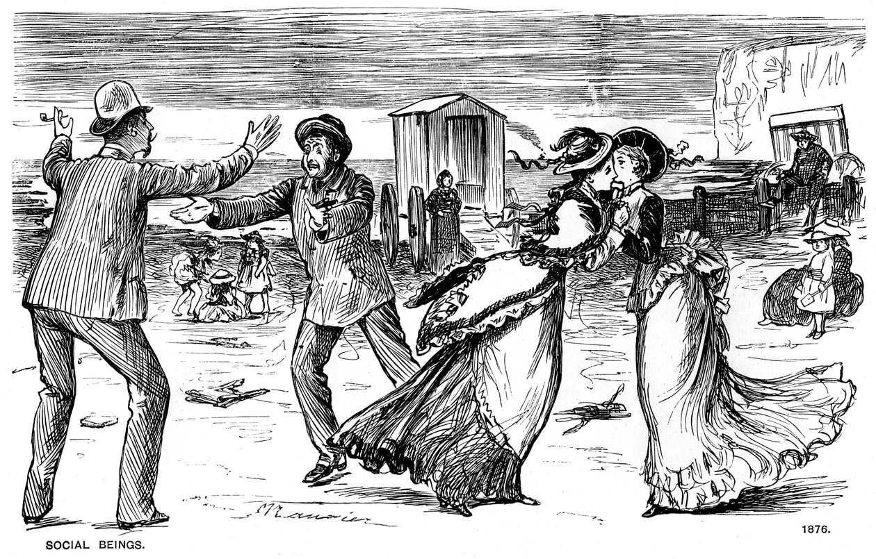 Istoty społeczne, 1876 1891 autorstwa George du Maurier