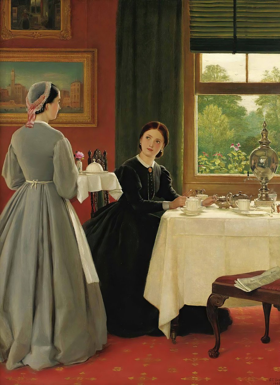 Podwieczorek, 1865. autorstwa George Dunlop Leslie