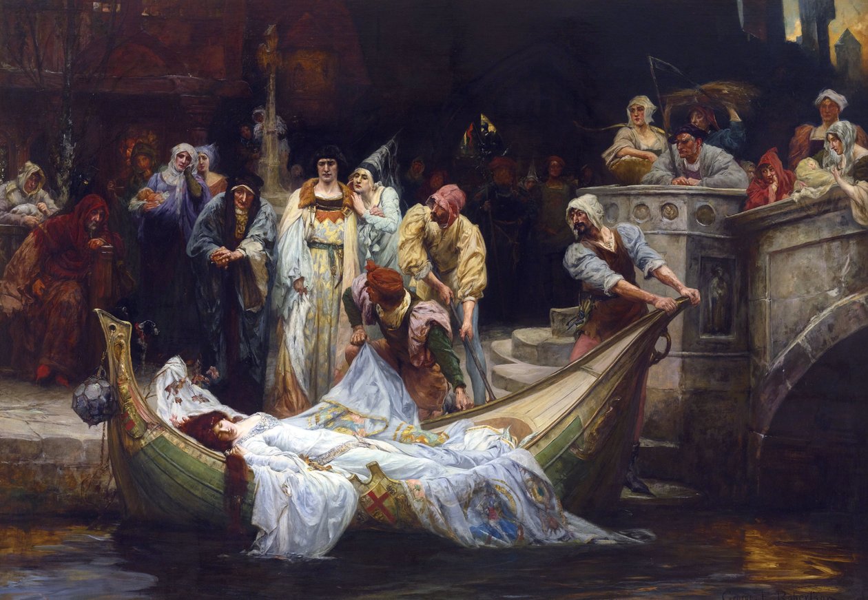 wrzasnął! autorstwa George Edward Robertson