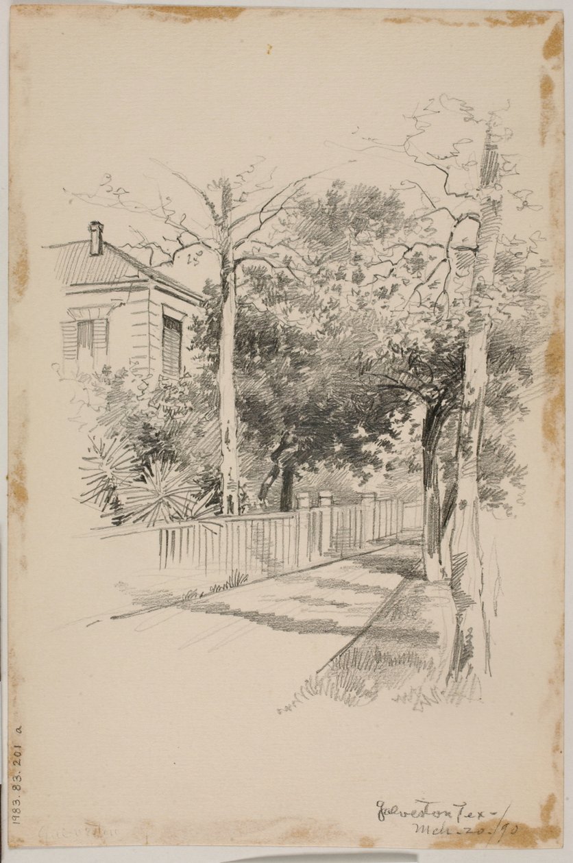 Galveston, Teksas autorstwa George Elbert Burr