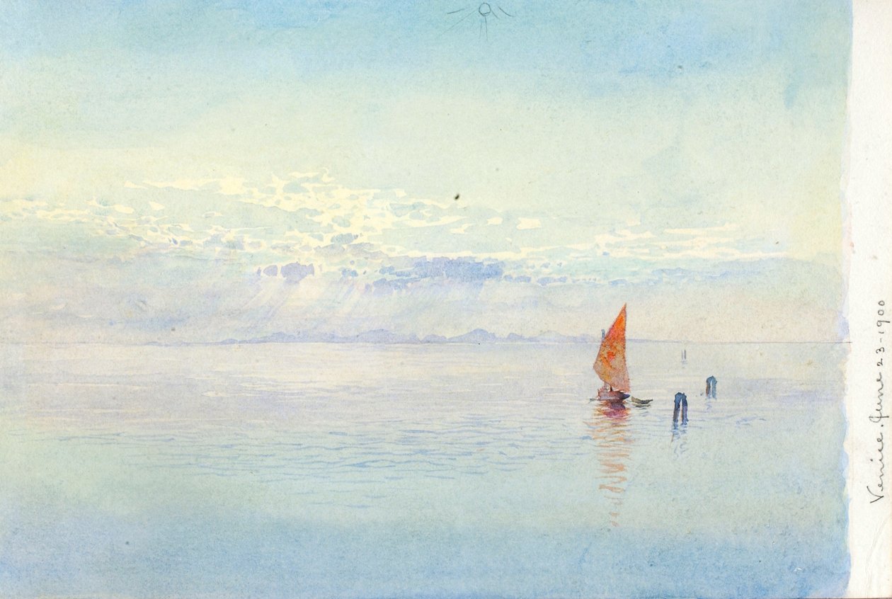 Wenecja, 1900. autorstwa George Elbert Burr