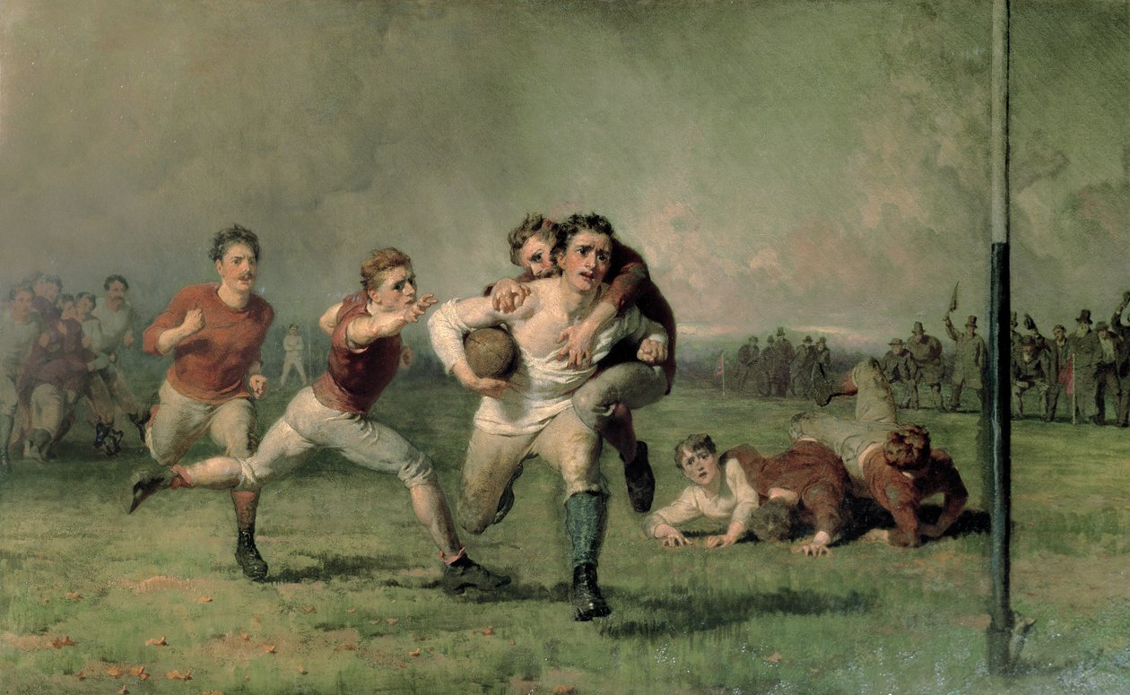 Czy on to zrobi? autorstwa George Elgar Hicks