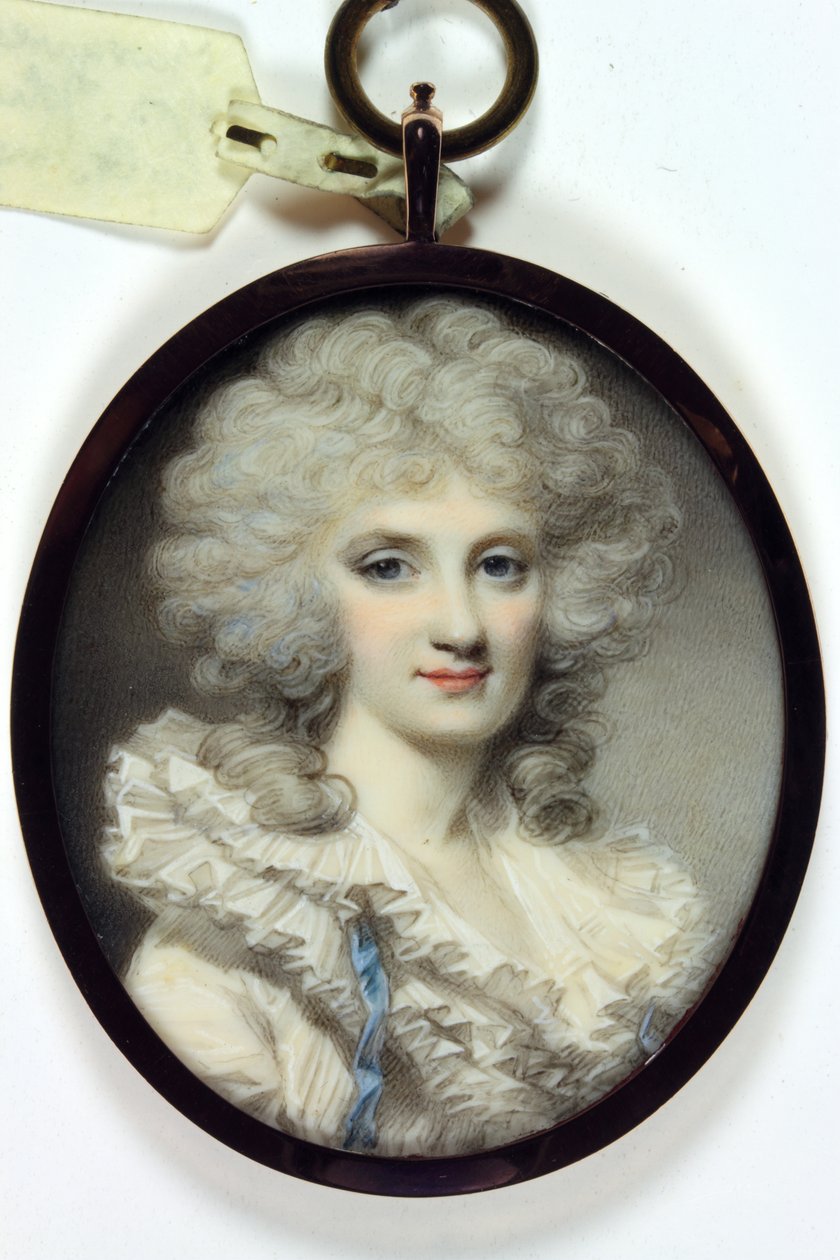 Margaret Dundas Pani Scott (emalia) autorstwa George Engleheart