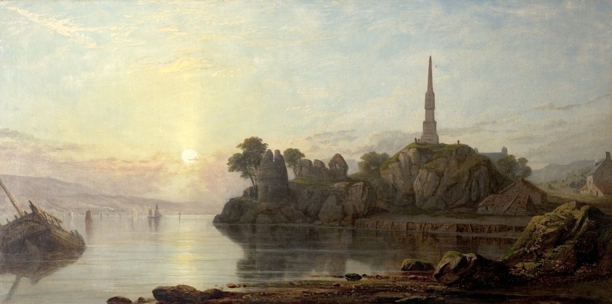 Na Clyde, XIX wiek autorstwa George F. Buchanan