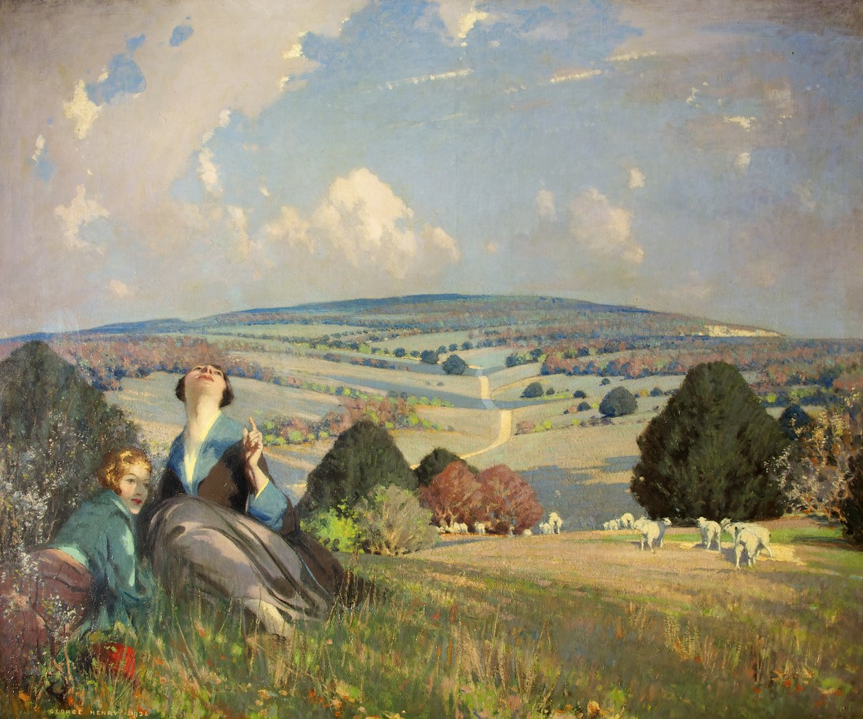 Skowronek, 1926 autorstwa George F. Henry