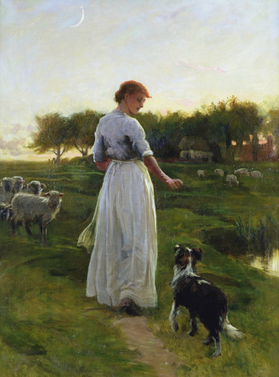 Nieznany obraz autorstwa George Faulkner Wetherbee