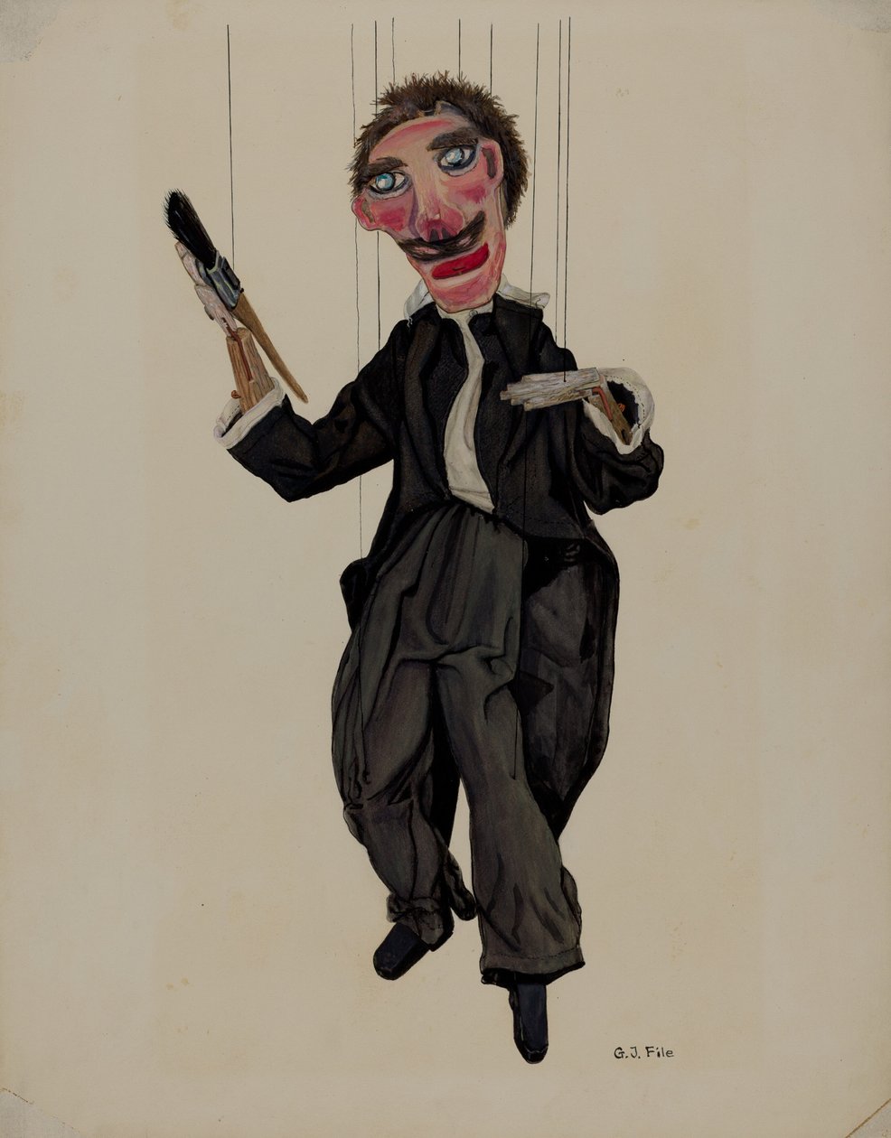 Marionetka autorstwa George File