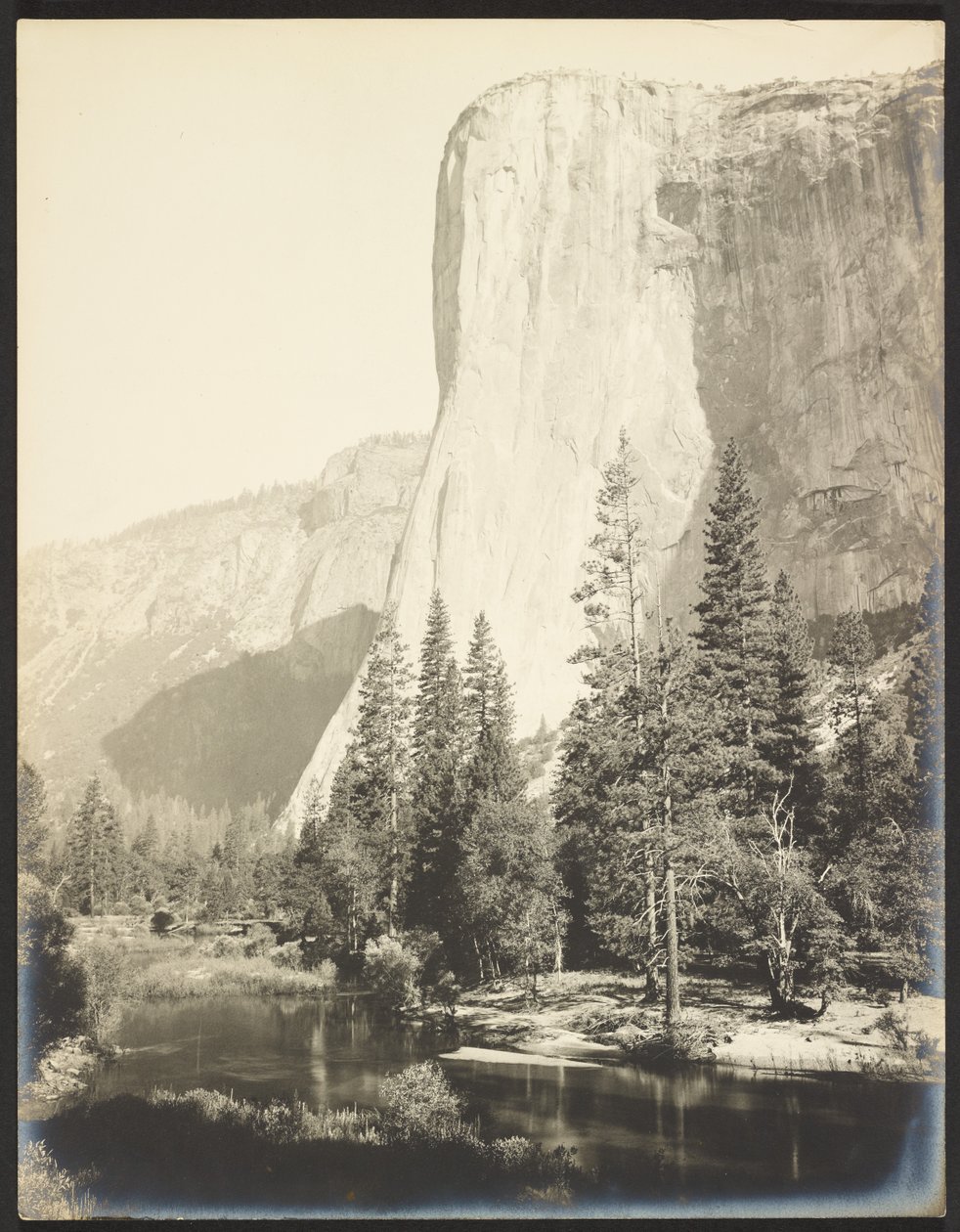 El Capitan, 3300 stóp autorstwa George Fiske