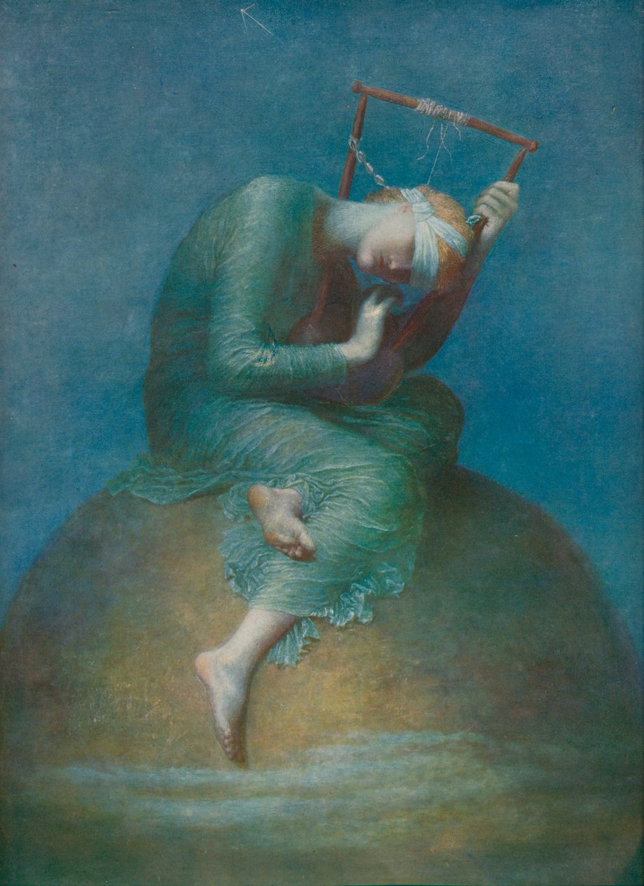 Nadzieja, 1886, 1912 autorstwa George Frederick Watts
