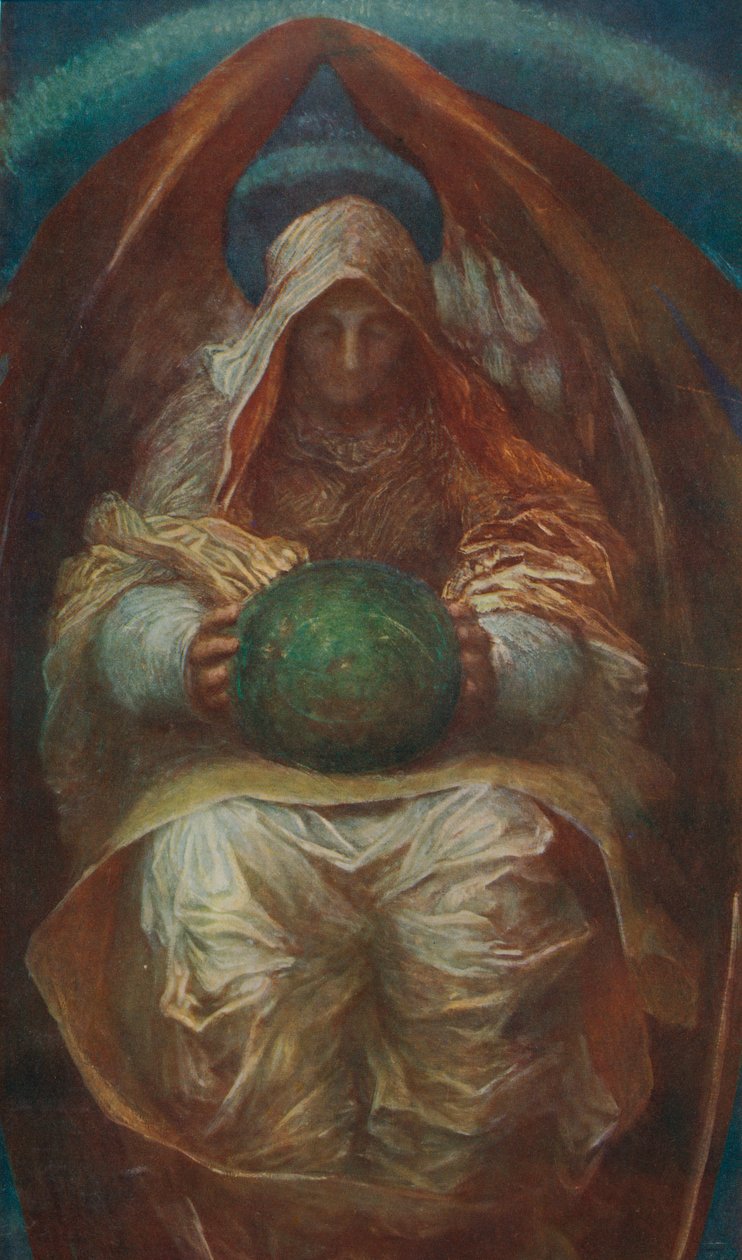 Wszechprzenikający, c1887, 1912 autorstwa George Frederick Watts