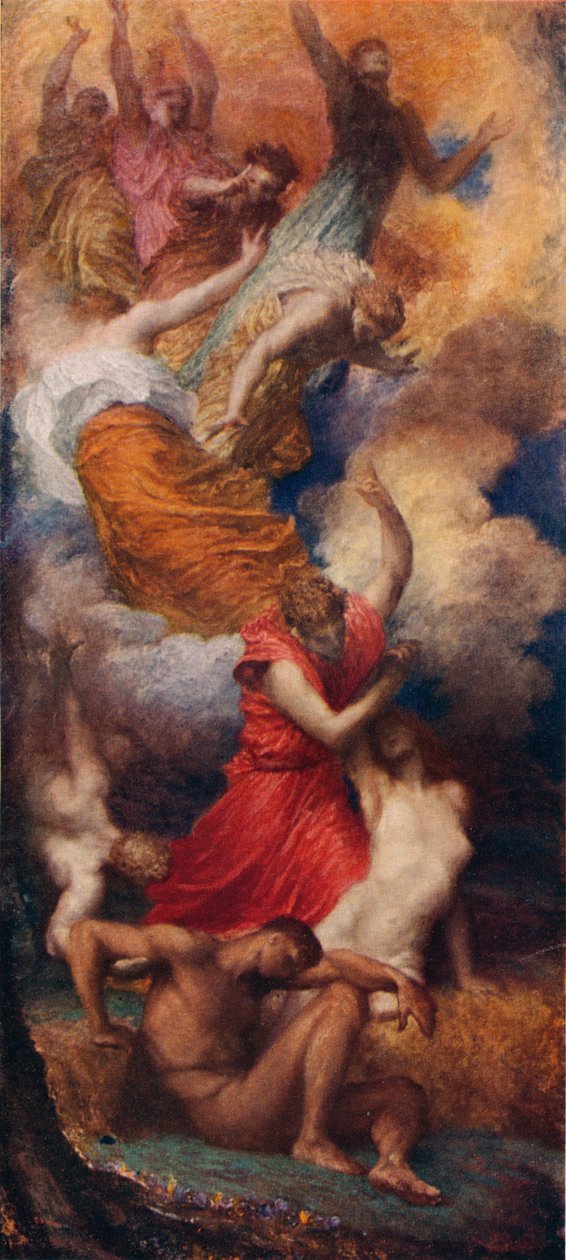 Stworzenie Ewy, 1882 autorstwa George Frederick Watts
