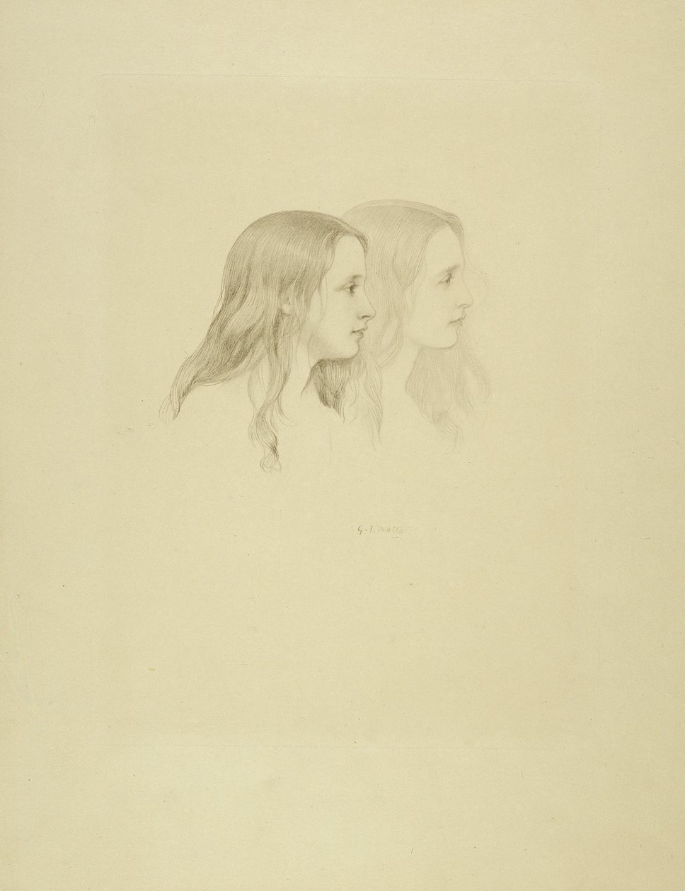 Nieuprawny autorstwa George Frederick attr. to Watts
