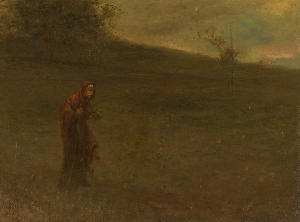 The Gatherer of Simples, c. 1880. autorstwa George Fuller