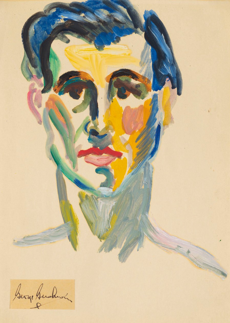 Autoportret. autorstwa George Gershwin