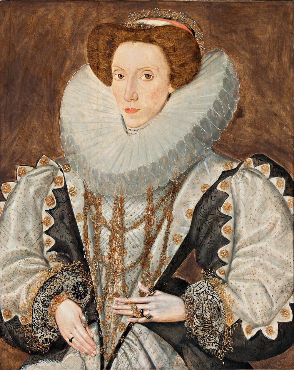 Portret damy autorstwa George Gower