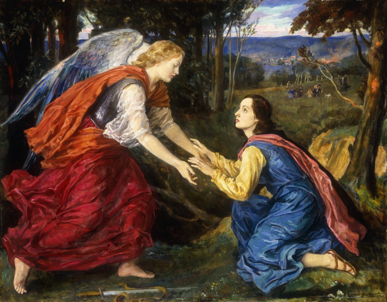 Nadzieja i ludzkość autorstwa George Harcourt