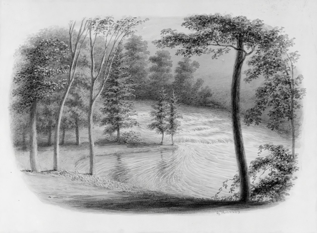 Brook z albumu Hosack, . autorstwa George Harvey