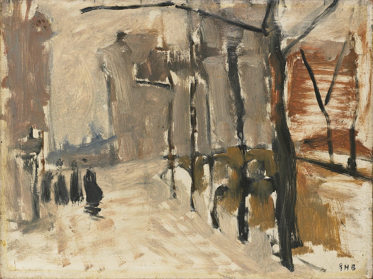 Widok w Hadze () autorstwa George Hendrik Breitner