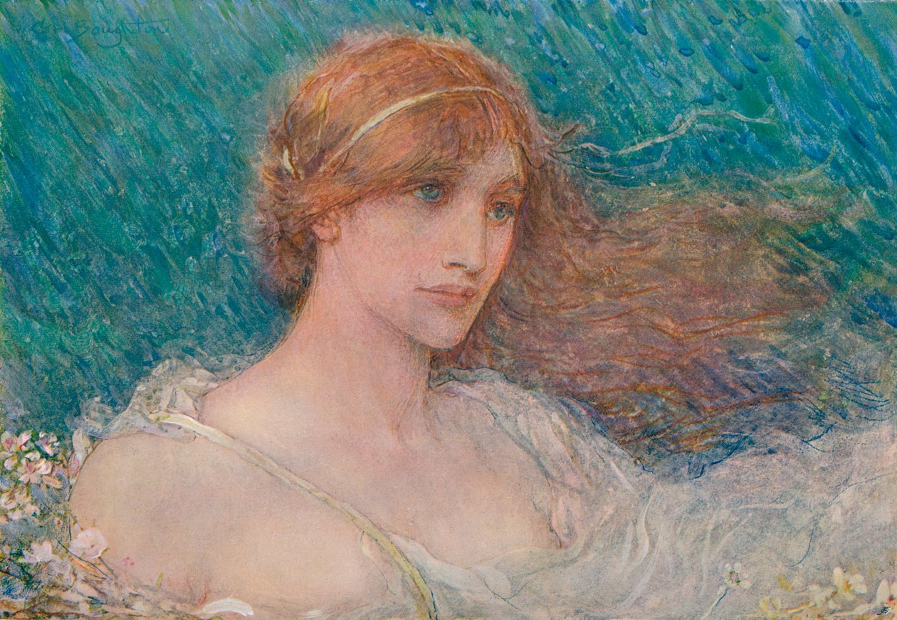 kwiecień, ok. 1850-1905, 1906. autorstwa George Henry Boughton