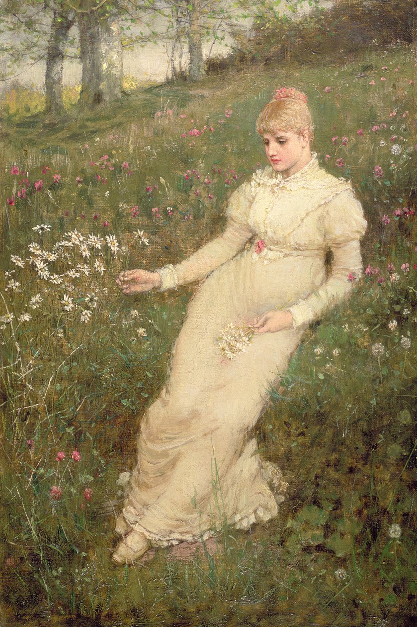 Wiosna autorstwa George Henry Boughton