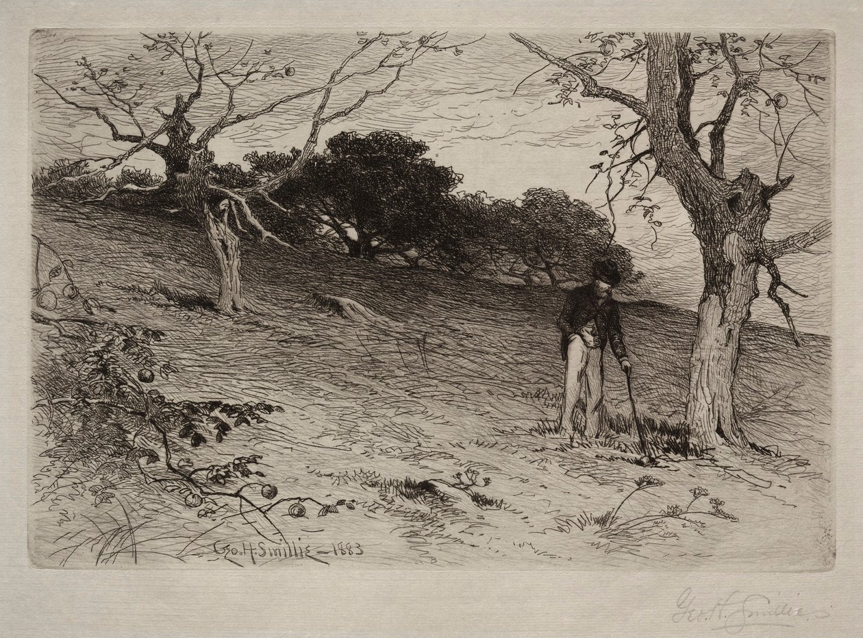 Krajobraz, 1883. autorstwa George Henry Smillie
