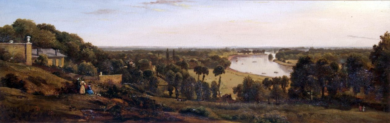 Widok z Richmond Hill, 1846 autorstwa George Hilditch