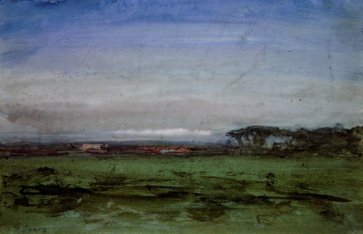 Przez Kampanię, 1872. autorstwa George Inness