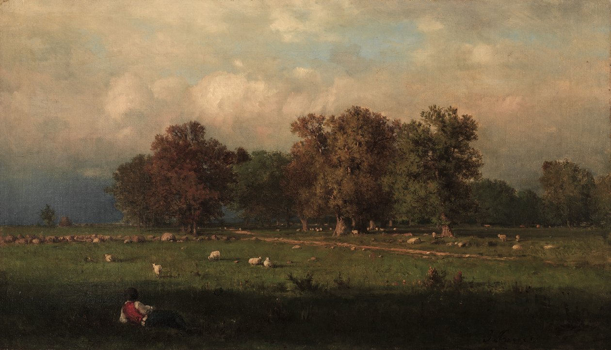 Durham, Connecticut autorstwa George Inness