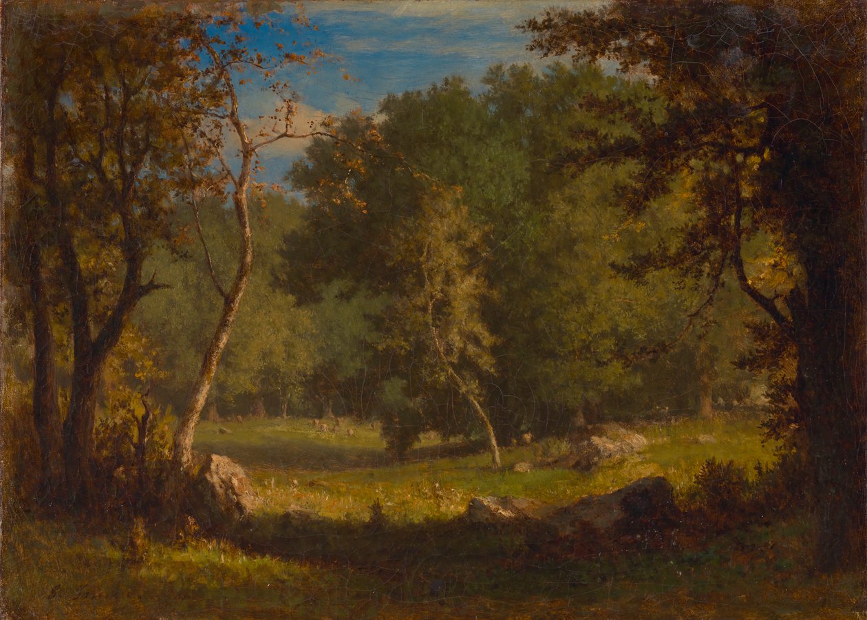 Ziemia Elfów, ca. 1860. autorstwa George Inness