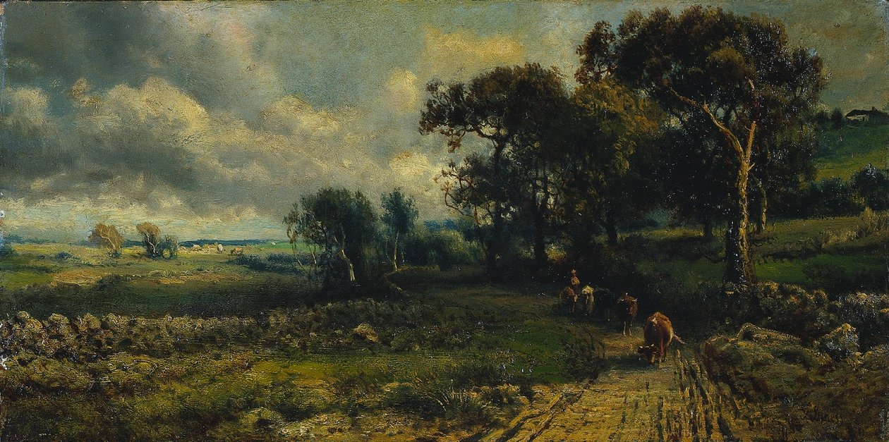Chmury kędzierzawe, 1881. autorstwa George Inness