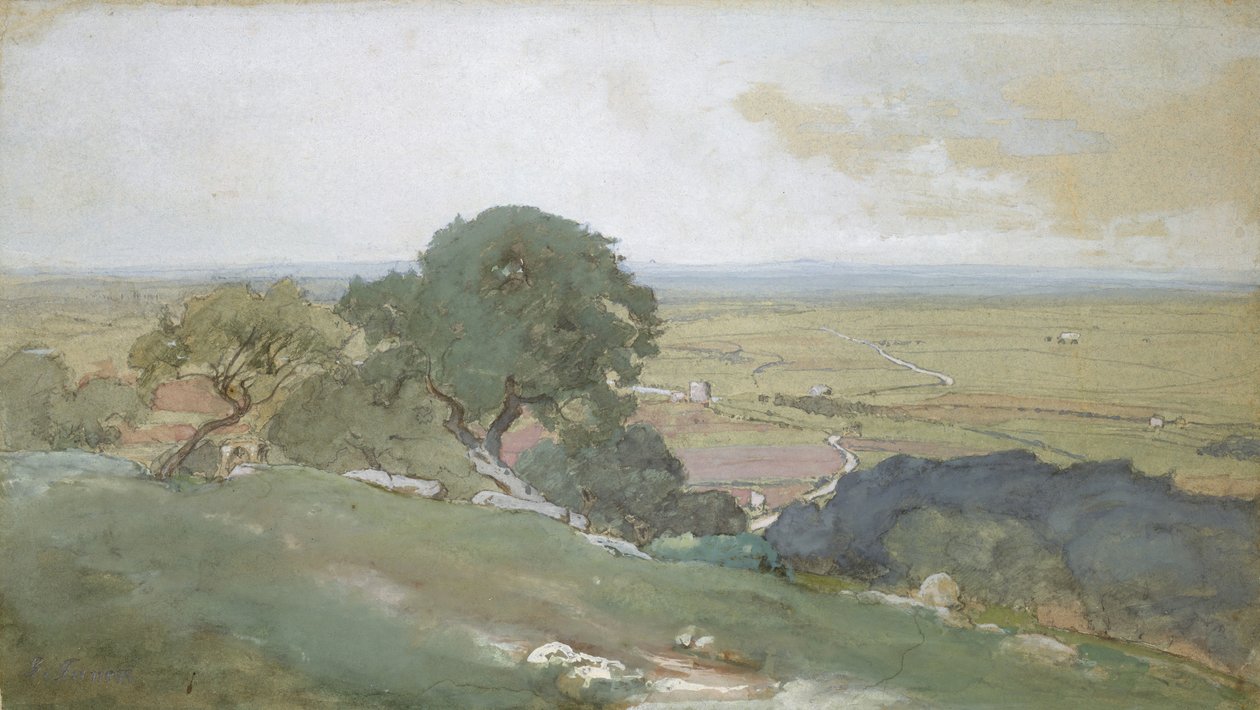 Drzewa oliwne w Tivoli, 1873. autorstwa George Inness