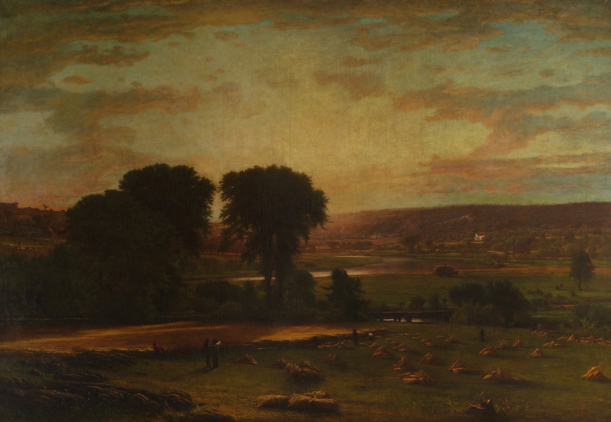 Pokój i obfitość, 1865. autorstwa George Inness