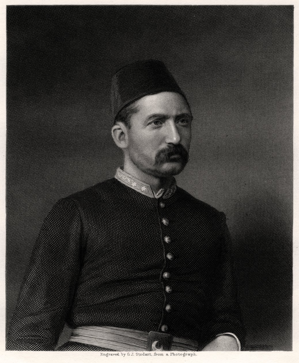 Sulejman Pasza, XIX w. autorstwa George J. Stodart