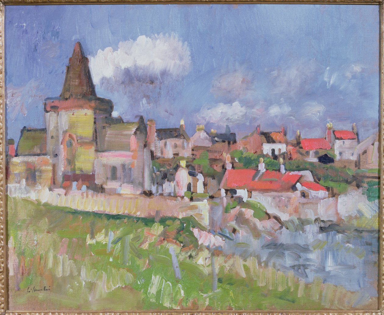 Św. Monance autorstwa George Leslie Hunter