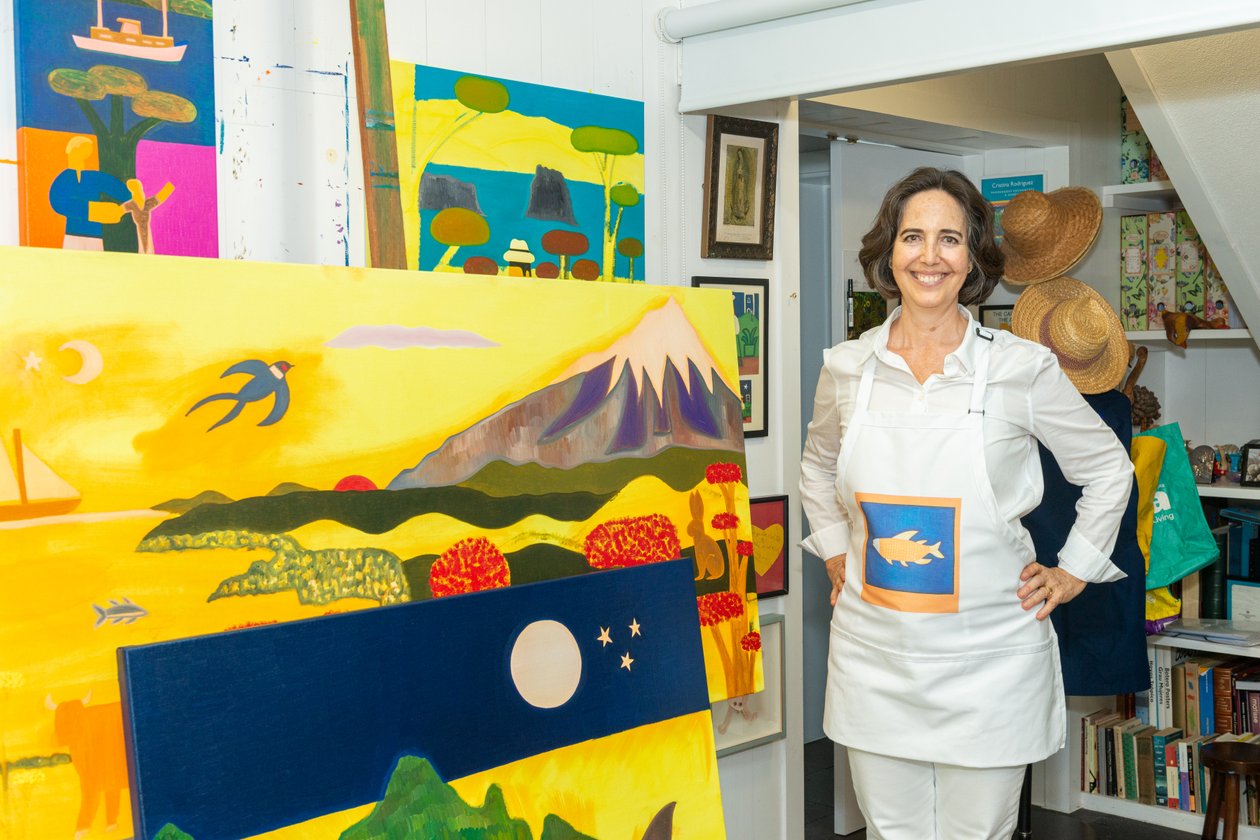 Cristina Rodriguez w swojej pracowni, 2022 autorstwa Bartolome Esteban and studio Murillo