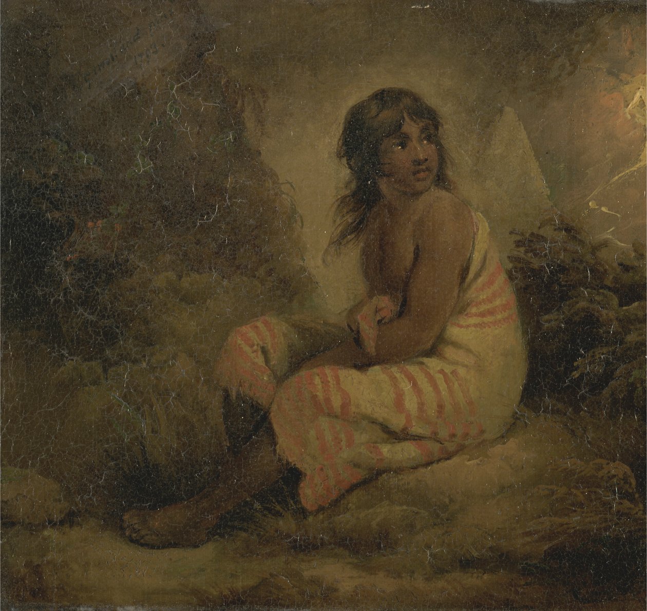 Indyjska dziewczyna autorstwa George Morland