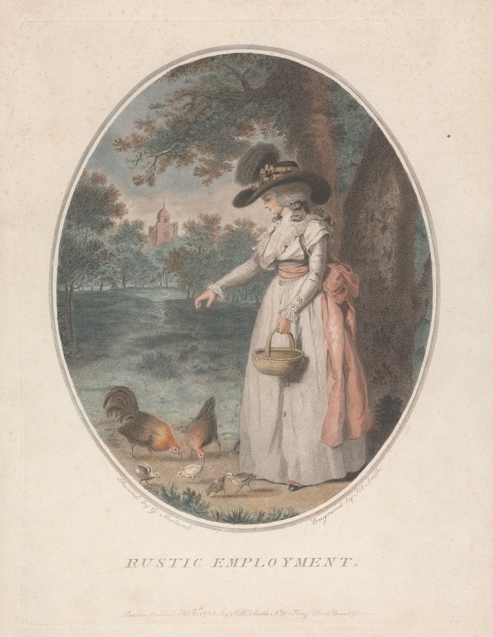Rustykalne zatrudnienie autorstwa George Morland