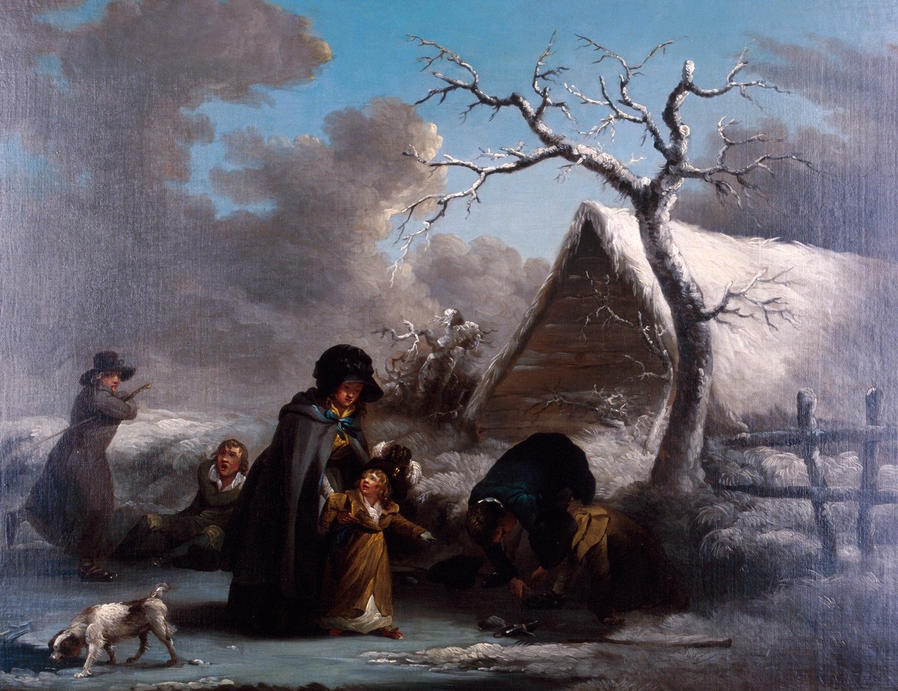 „Łyżwiarstwo”, 1792. autorstwa George Morland