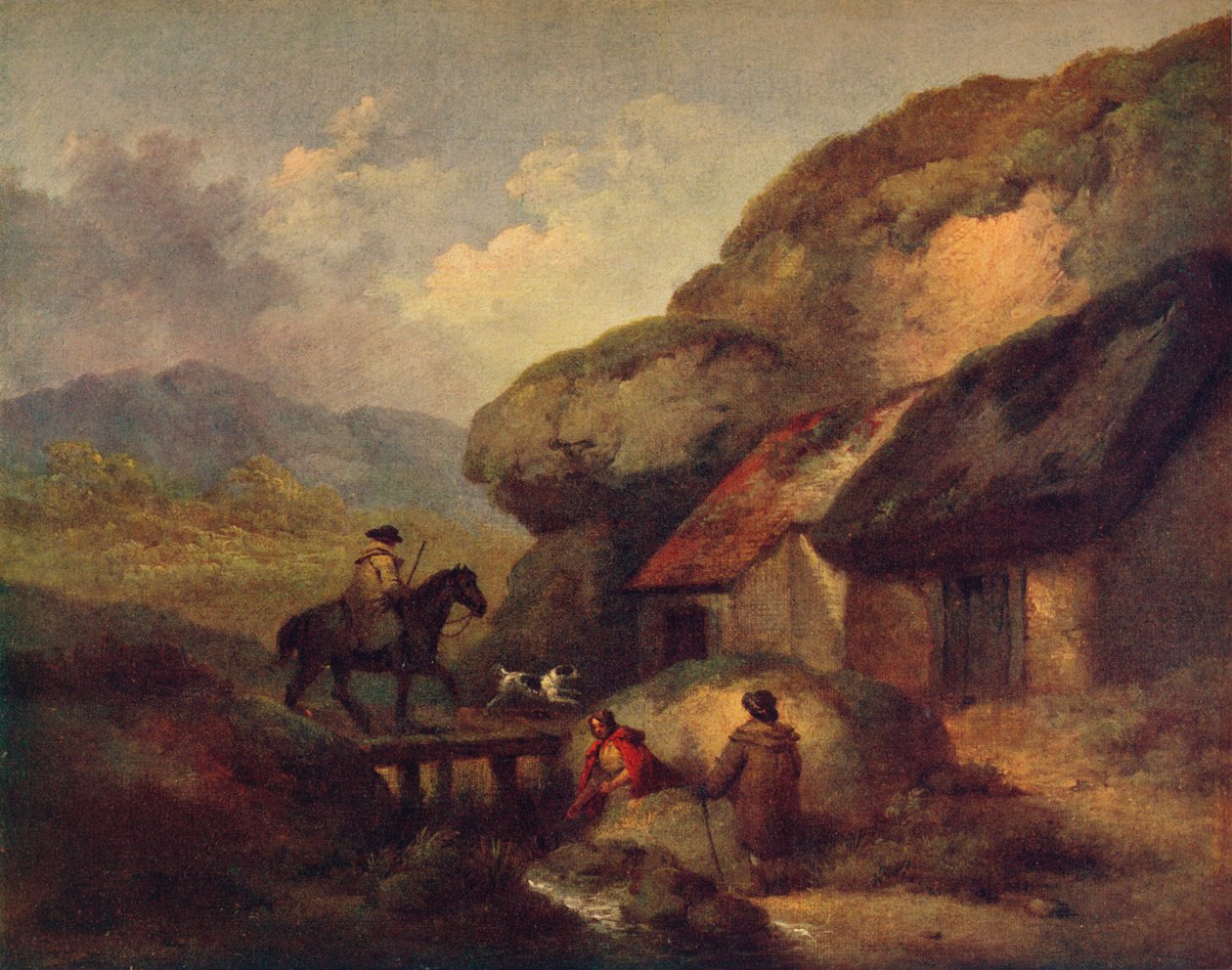 Podróżnik, c1795 autorstwa George Morland